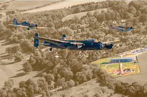 Lancaster Bomber Memorial Flight Print