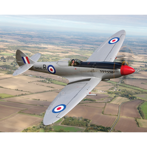Products Spitfire MKXVII in Sliver Livery 3D Lenticular Wall Art