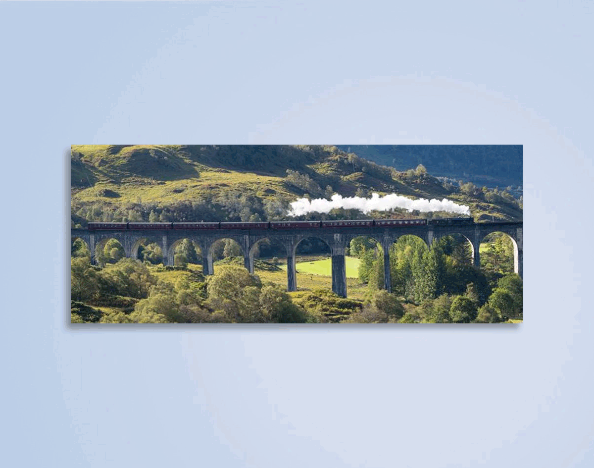 Glenfinnan Viaduct 3D Panoramic: