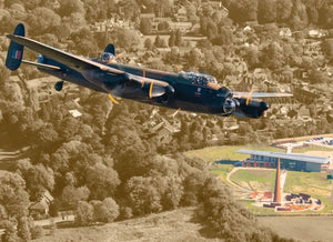 Lancaster Bomber Memorial Flight Print -